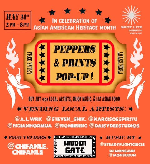 Chi Fan Le @ Peppers & Prints Pop-up