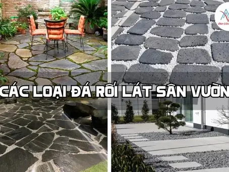 Các loại đá rối lát sân vườn đẹp nhất 2024