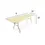 Thumbnail: TitanPRO™ Heavy Duty Birchwood Folding Banquet Table - 8' x 30''