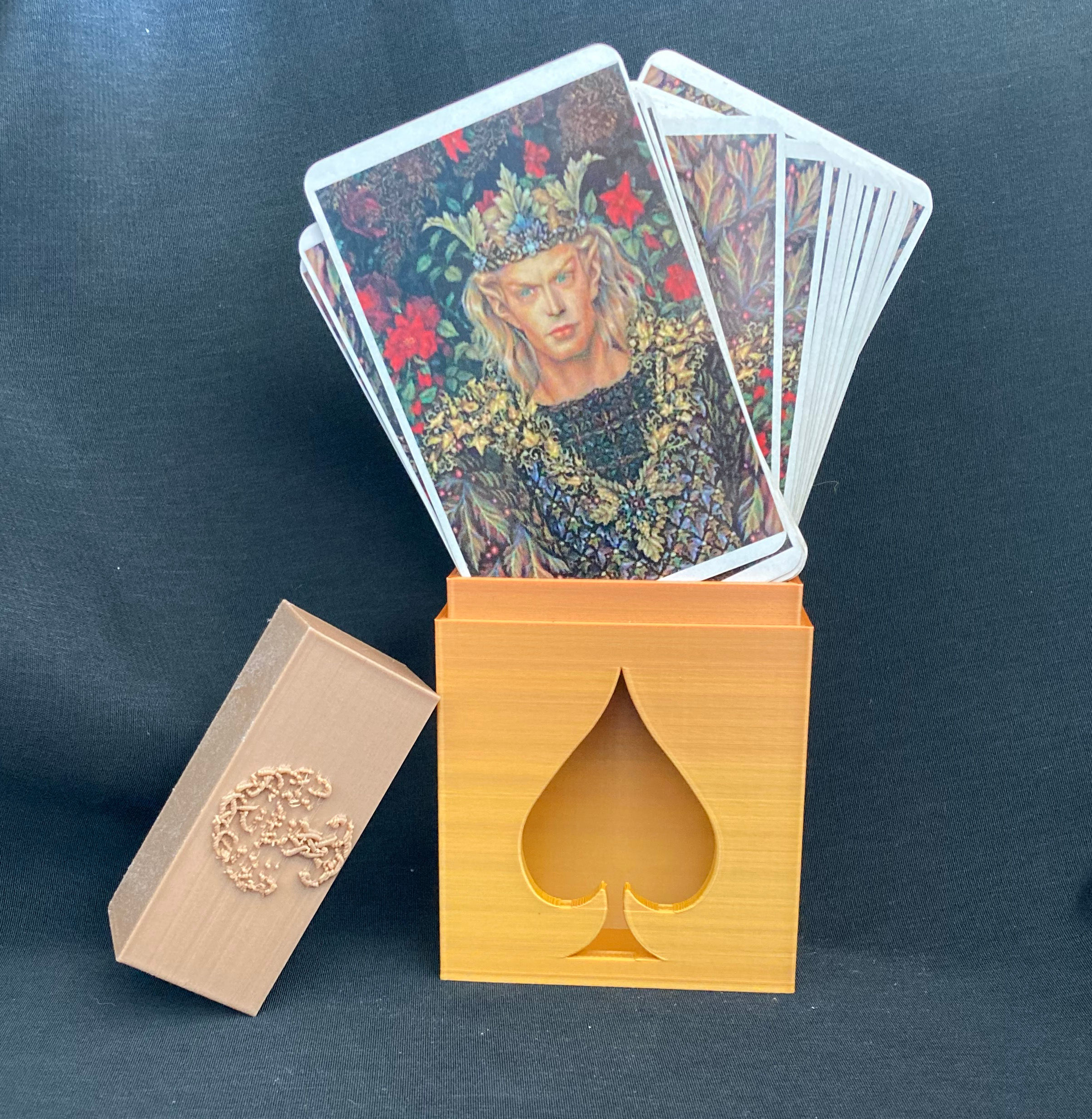 Elven card holder for cards standard 3.5 inches x 2 inches