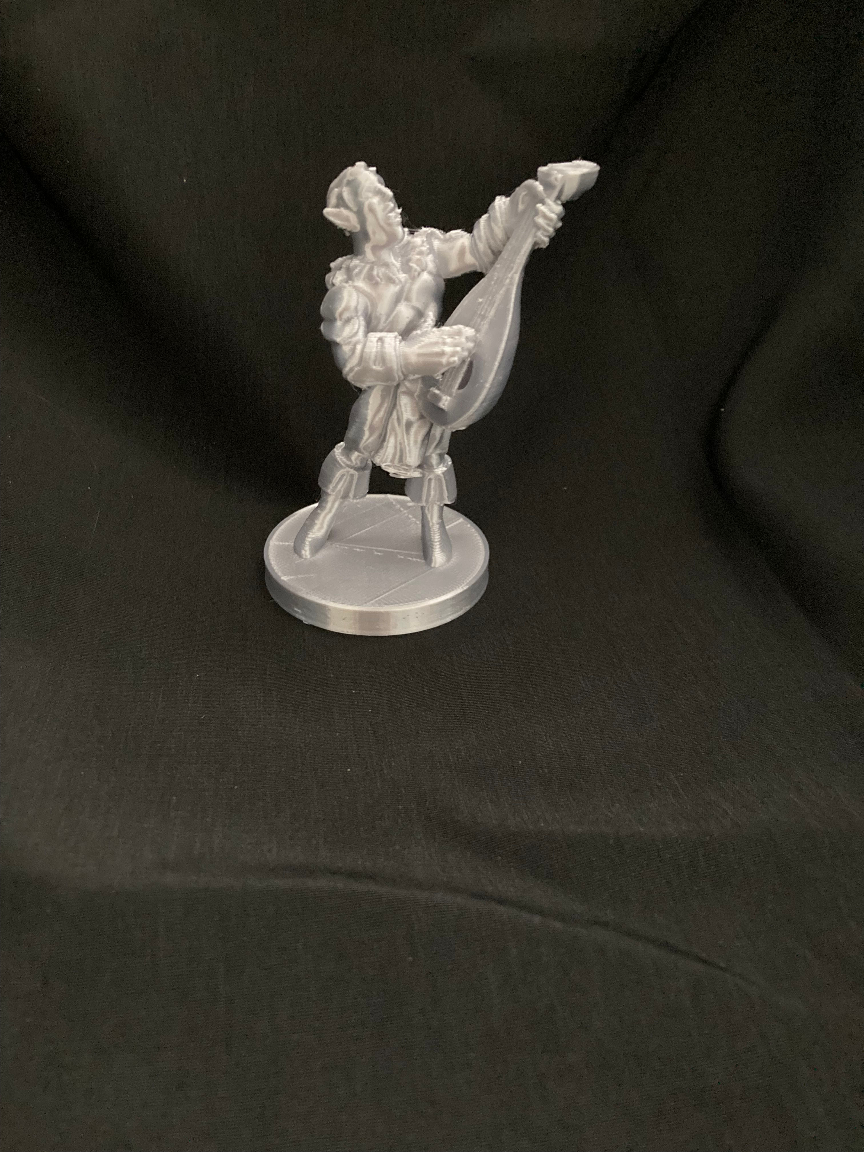 Elven Bard Miniature