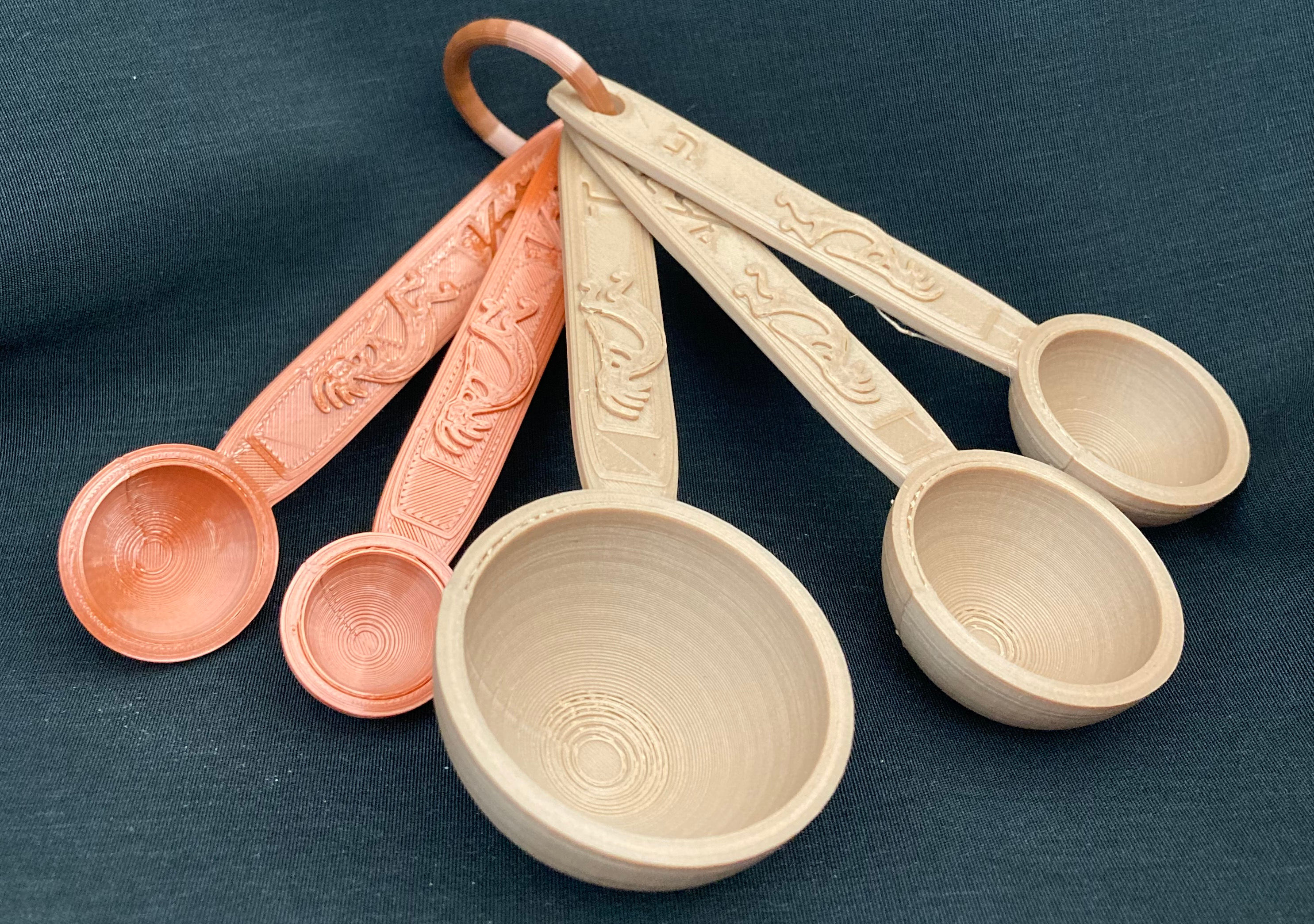 Kokopelli measuring sppons