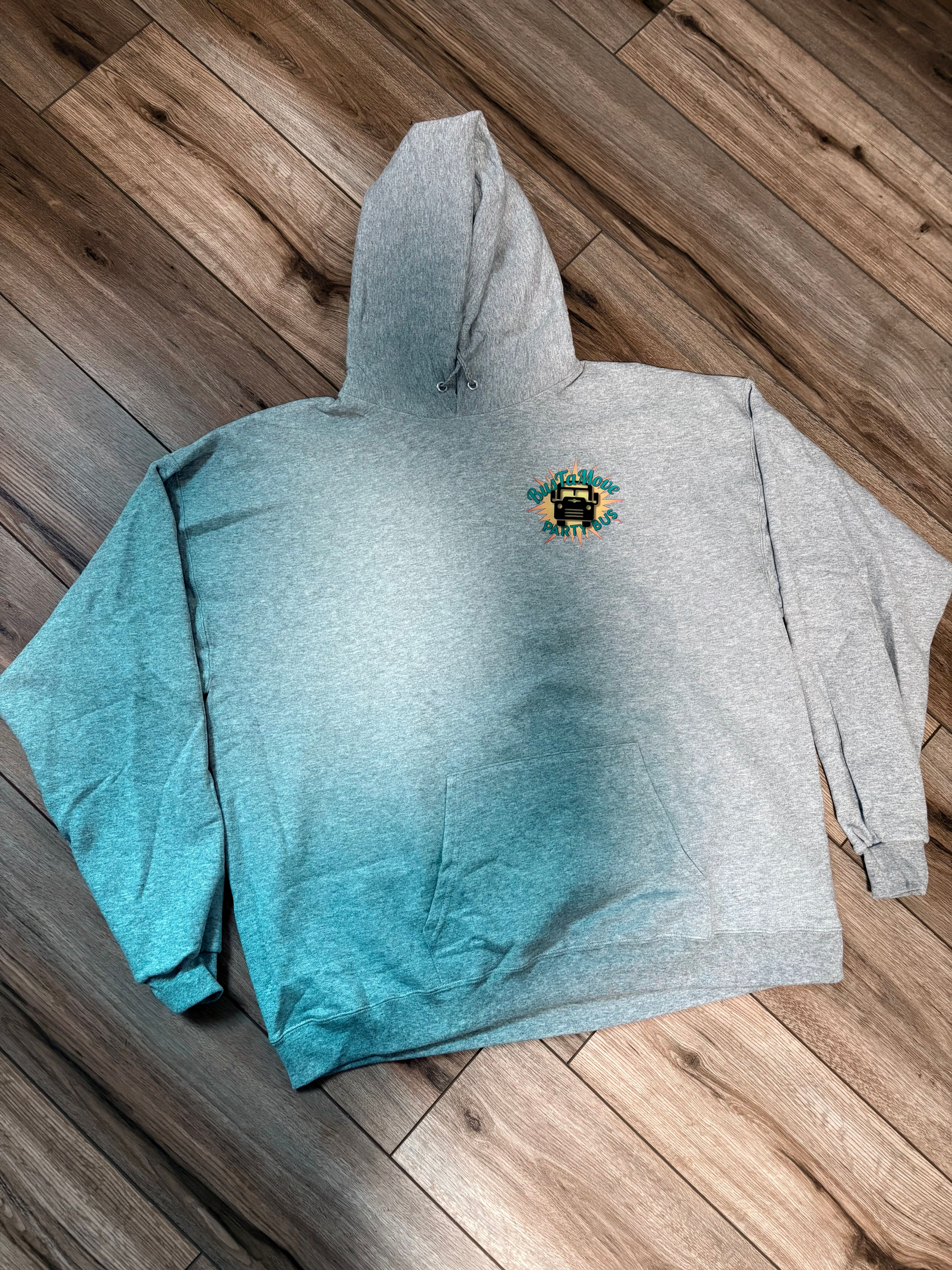 Gray Hoodie | Color Logo