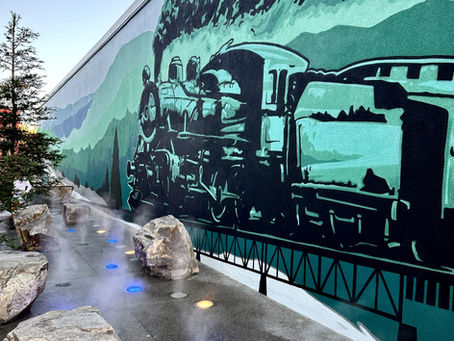 Whistle Stop Park Mural