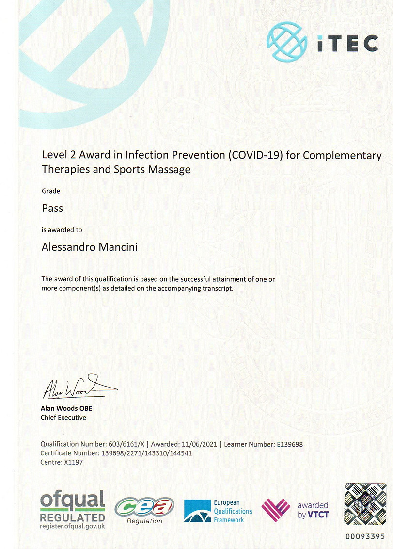 Itec infection level 2