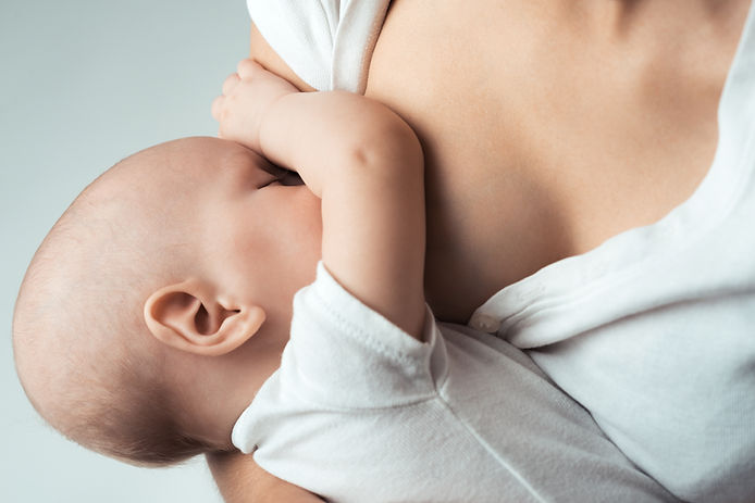 Breastfeeding baby