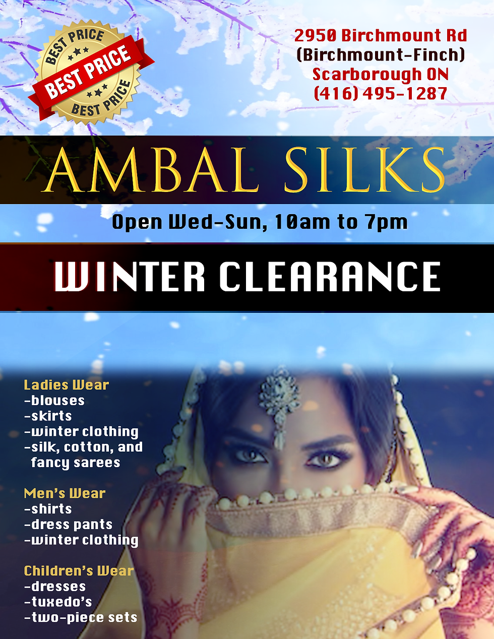 Sale Poster for Print