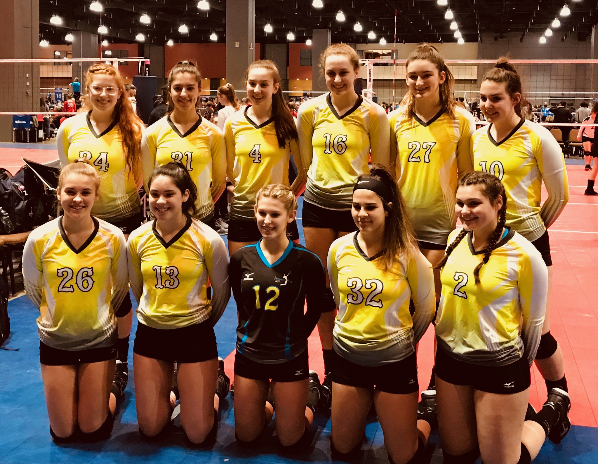 mizuno team volleyball