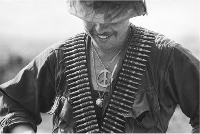 Photographer Tim Page (CORBIS). Image analyzed in Michael Kramer's Republic of Rock: Music and Citizenship in the Sixties Counterculture (OUP, 2013)