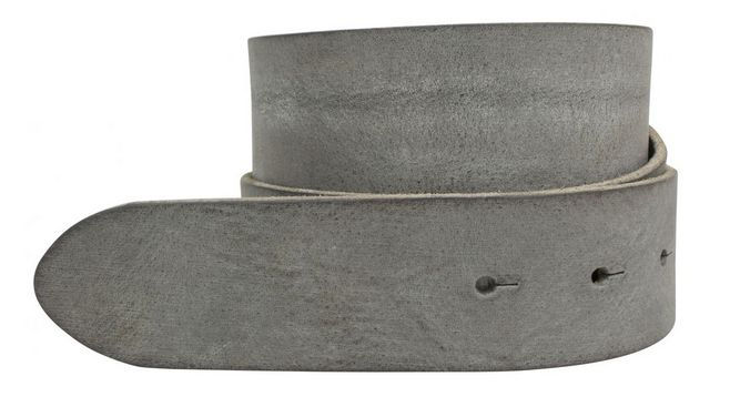 Miniaturbild: Ledergürtel zum wechseln matt (Nubuk) Vollrind Gump weich 4 cm