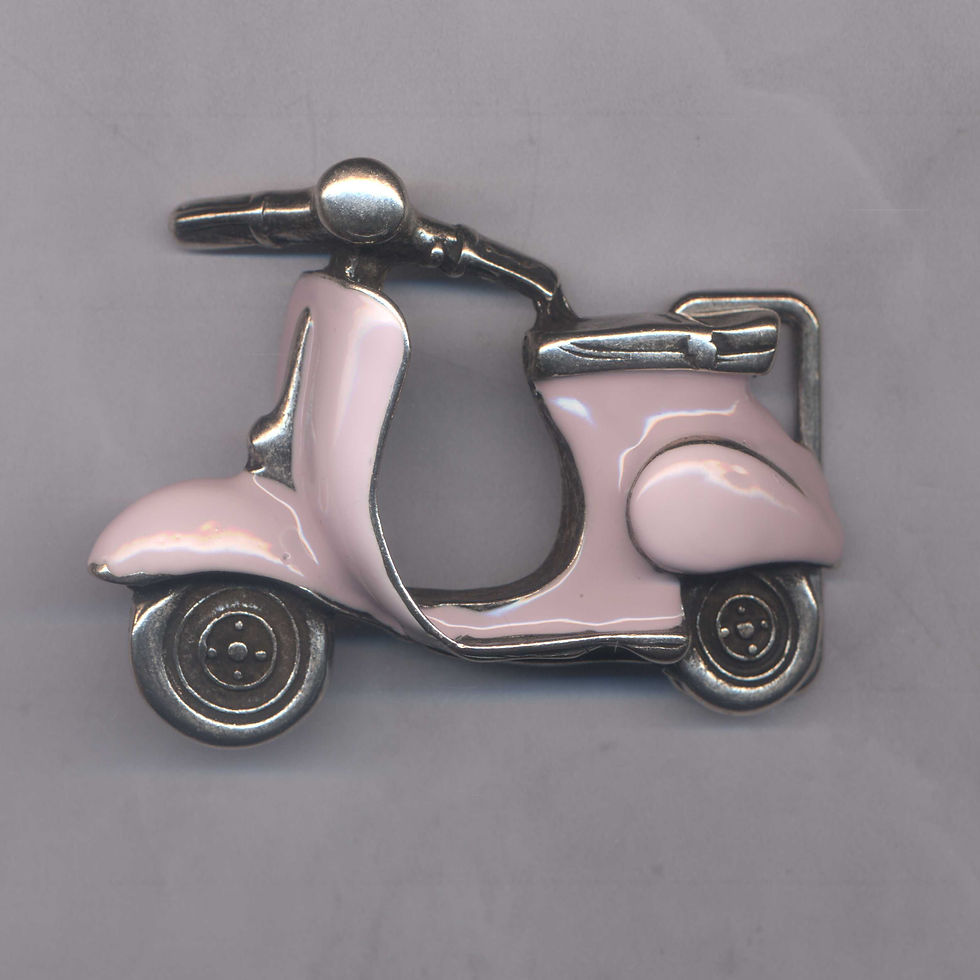 Miniaturbild: er-Vespa Gürtelschließe zum Wechseln rose