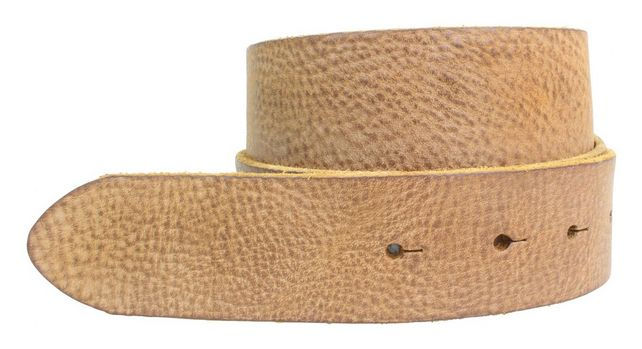 Miniaturbild: Ledergürtel zum wechseln matt (Nubuk) Vollrind Gump weich 4 cm