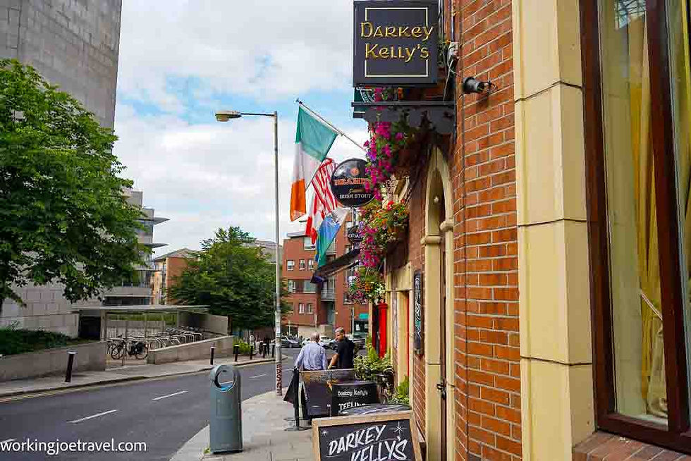 Entry to Darkey Kelley's Pub on a Dublin Free Walking Tour | Ireland Travel