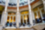 Interior Courtyard Latticework at La Pedrera - Casa Mila | UNESCO World Heritage site