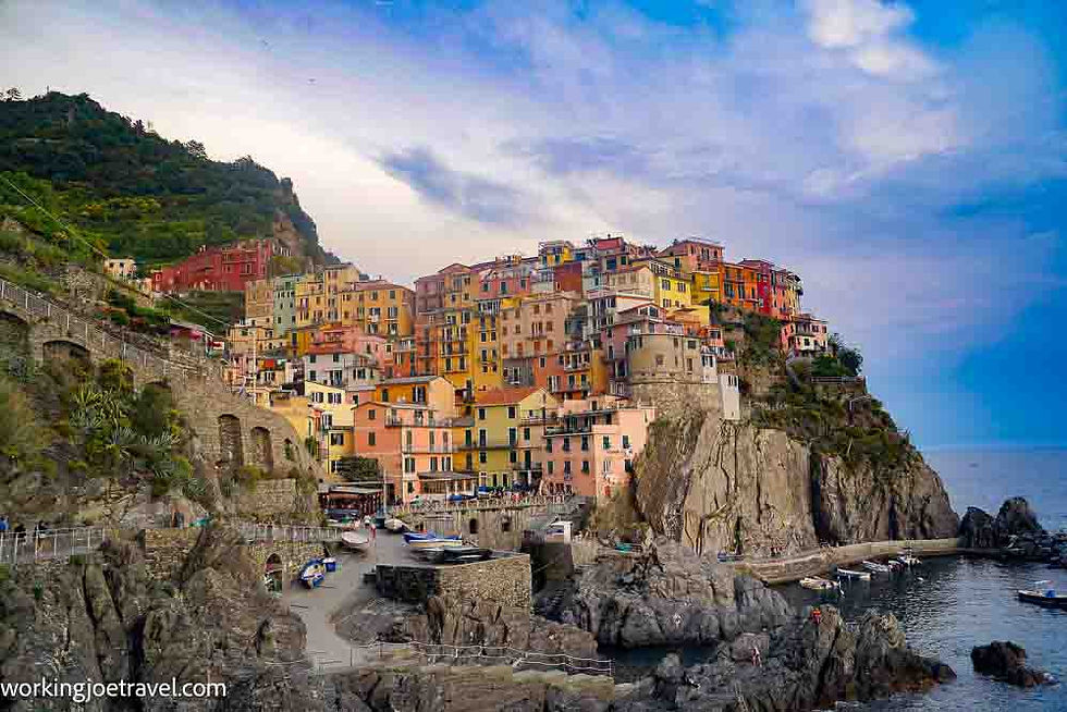 View of Manarola Village | Things to do in Cinque Terre Italy