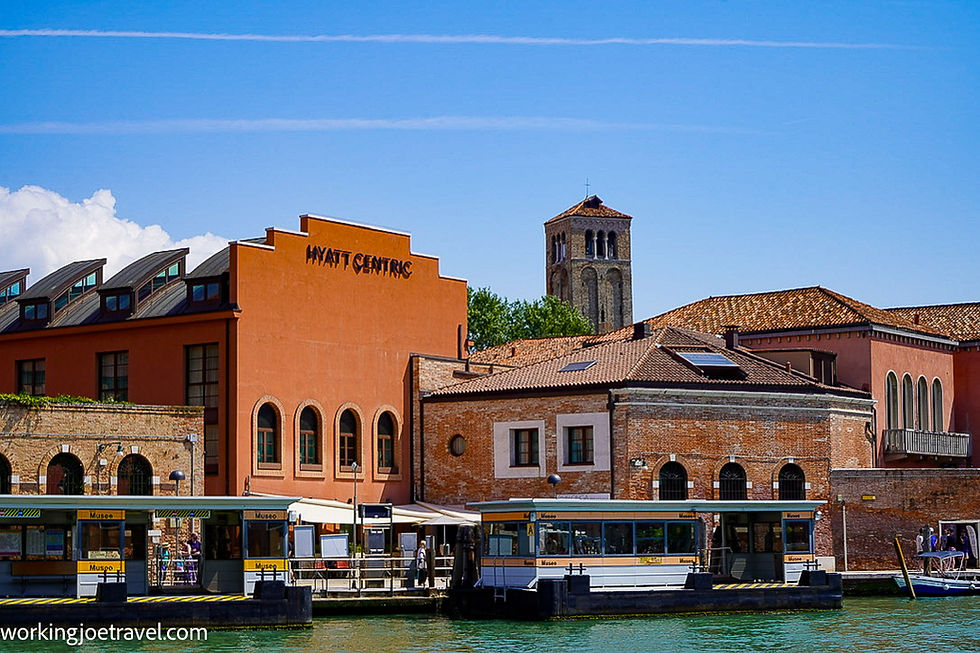 Hyatt Centric Murano Hotel on the Venetian Islands, Venice Italy