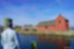 Randy at Motif #1 Rockport Harbor | Rockport and Gloucester 2 day Itinerary with Map