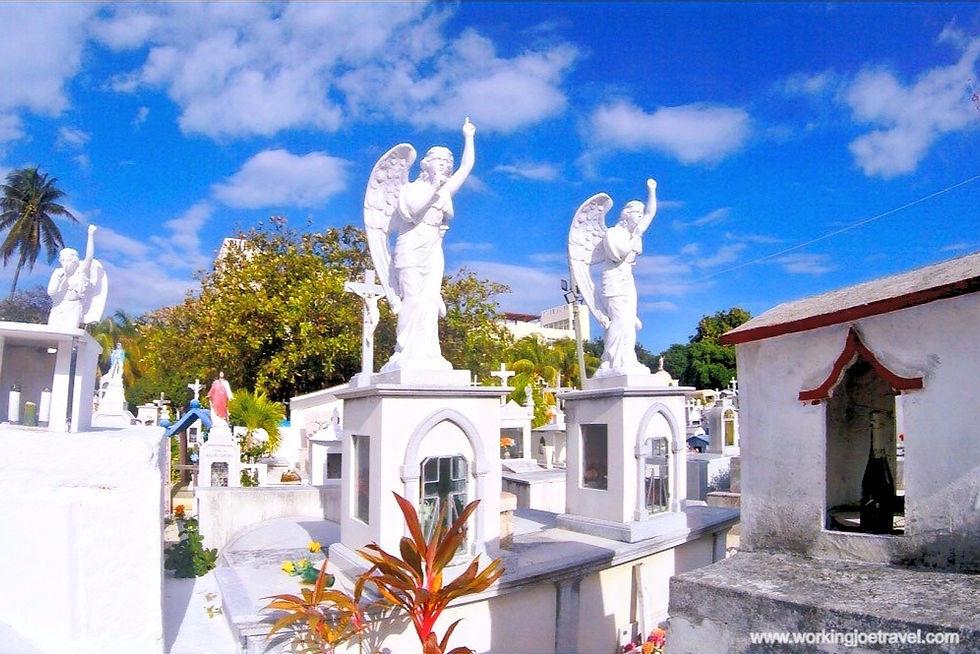 Cementerio Municipal La Gloria | Isla Mujeres Things To Do | Cancun Day Trip, Mexico