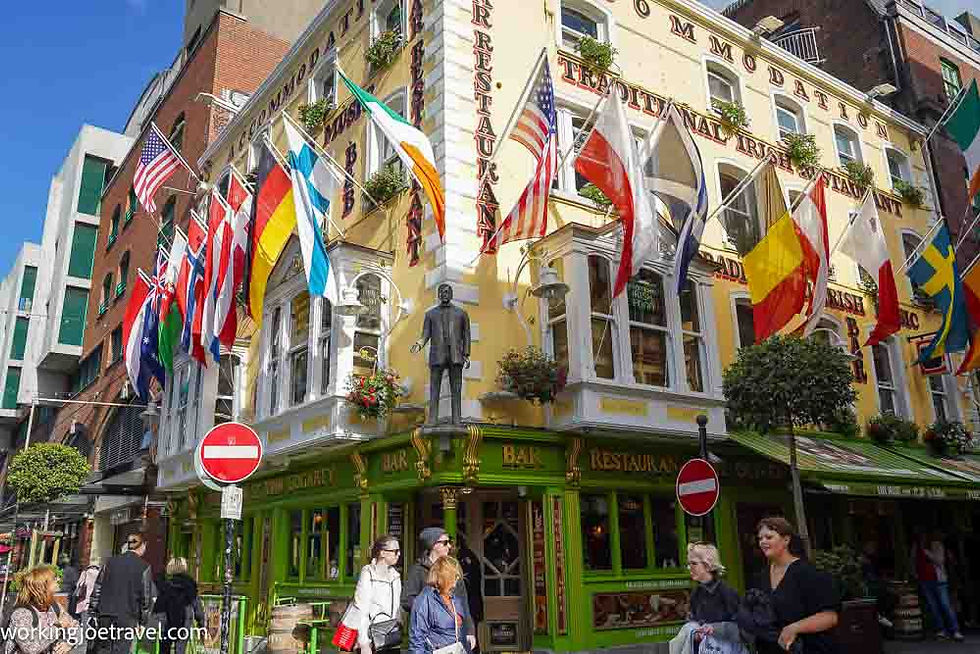 Oliver St John Gogarty's Pub | What to do in Dublin Ireland