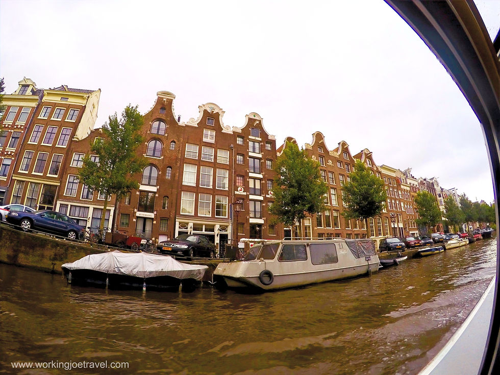 Canal Boat Tour, Amsterdam, Netherlands