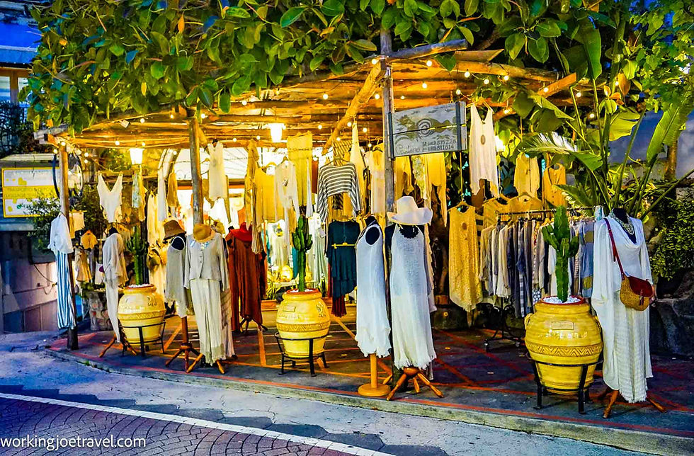 Beach Dresses and Leather Bags | Positano Shopping | Best things to do in Positano Italy