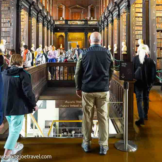 Long Library at Book of Kells Experience | Dublin Ireland
