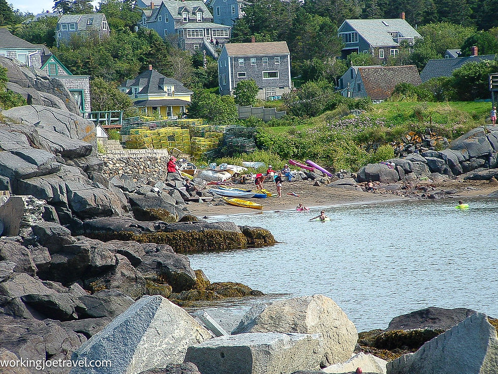 Swim Beach | What to do on Monhegan Island Maine, USA