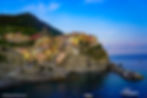 Manarola Harbor in the Cinque Terre on the Italian Riviera
