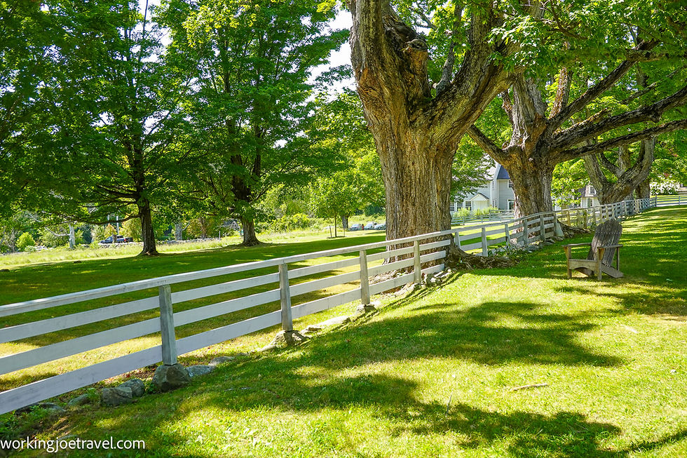 Meeting House Lane, Shaker Village, Canterbury NH