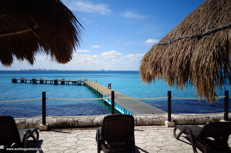 Lounging at Garrafon | Isla Mujeres Things To Do | Cancun Day Trip, Mexico