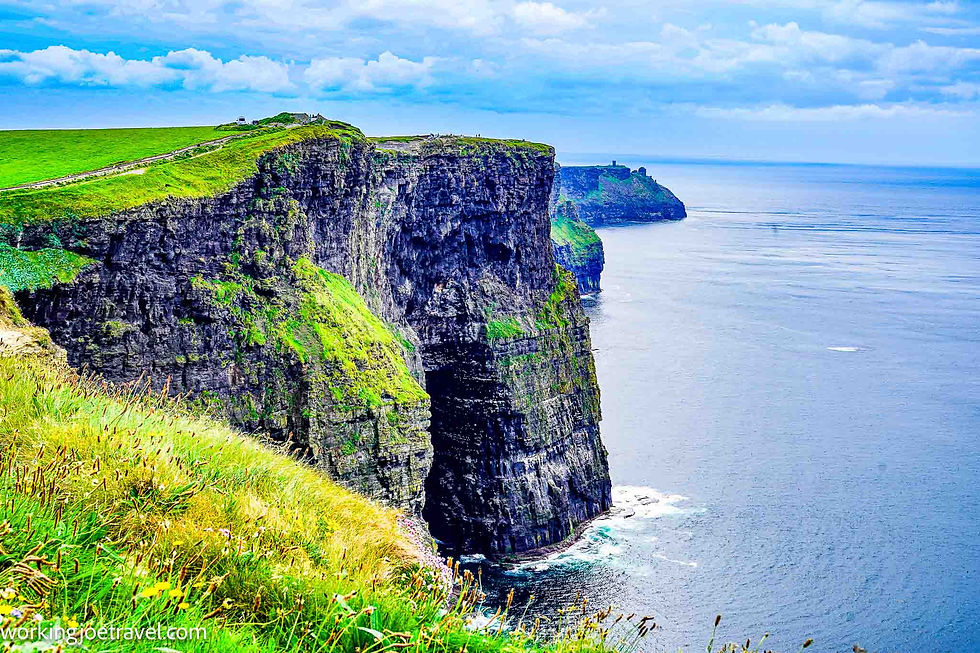Gazing toward Liscannor Bay | Cliffs of Moher Guide | The Burren, County Clare Ireland