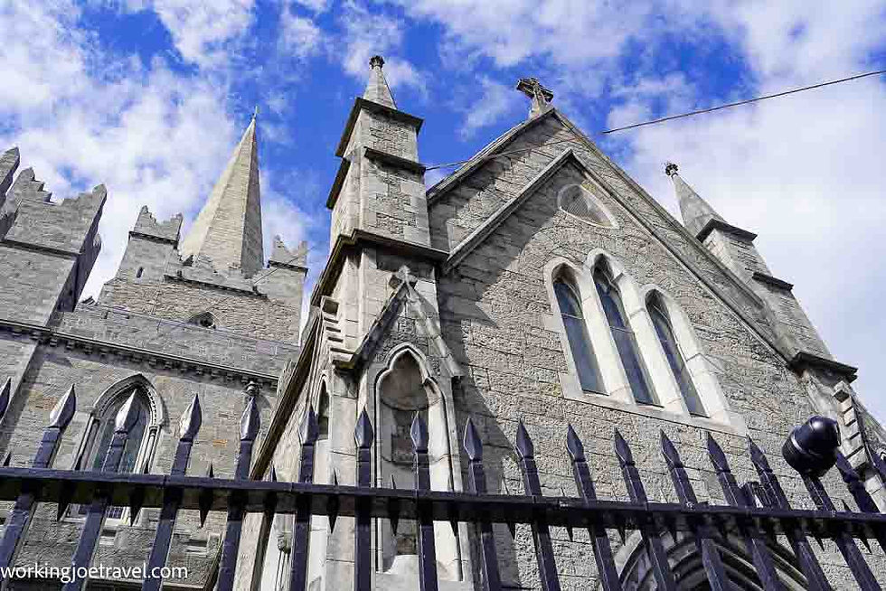 Exterior of St Patrick's Cathedral | Best things to do in Dublin Ireland