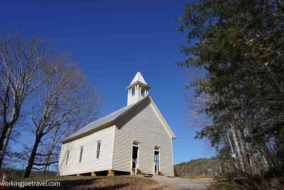 Primitive Baptist Church in Cades Cove | Things to do in Great Smoky Mountains National Park