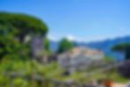 Views of Villa Rufolo on Ravello Walking Tour. Amalfi Coast, Italy