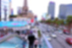 Walking the Las Vegas Strip on a Cloudy Day