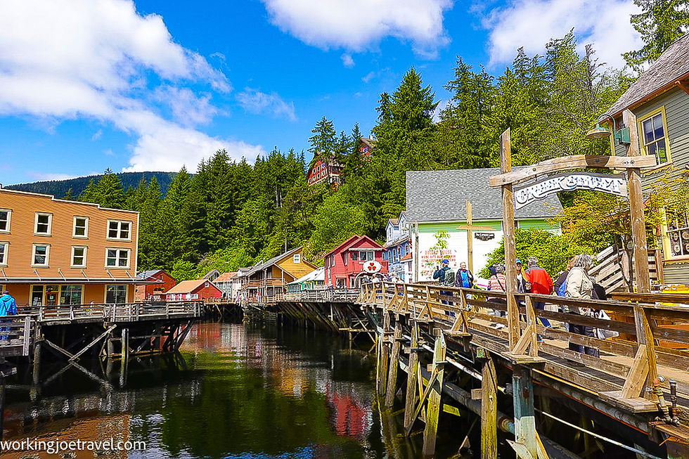 Creek Street Boardwalk, Ketchikan AK