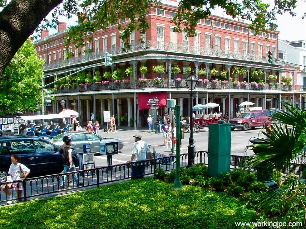Balconies in the French Quarter, New Orleans