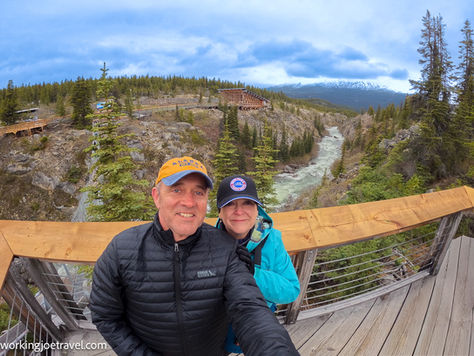 Tutshi River Overlook in Yukon, BC