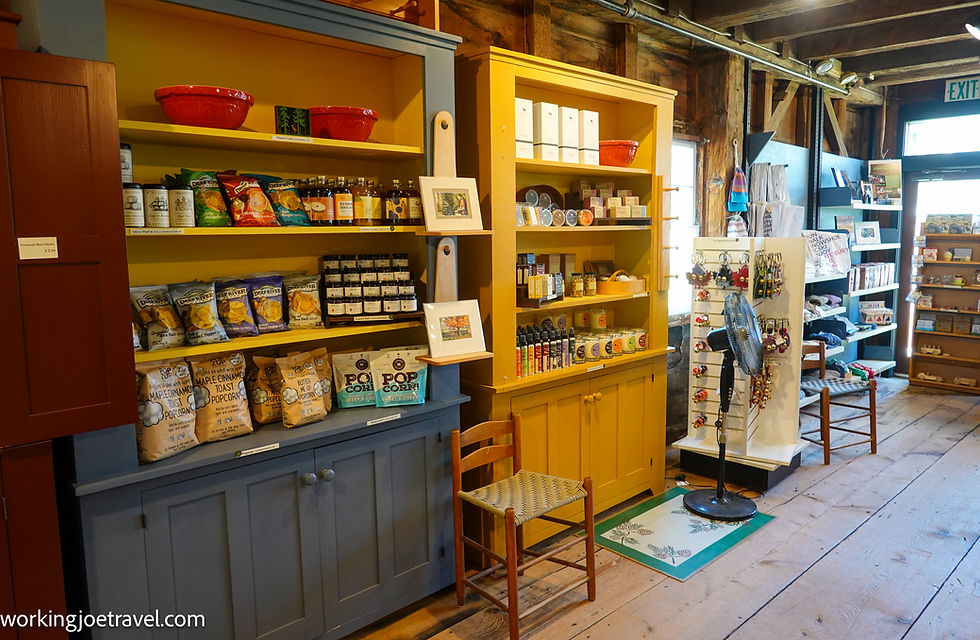 Village Store Gift Shop, Shaker Village, Canterbury NH