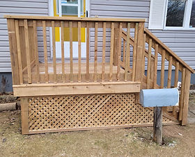Front Entrance Deck