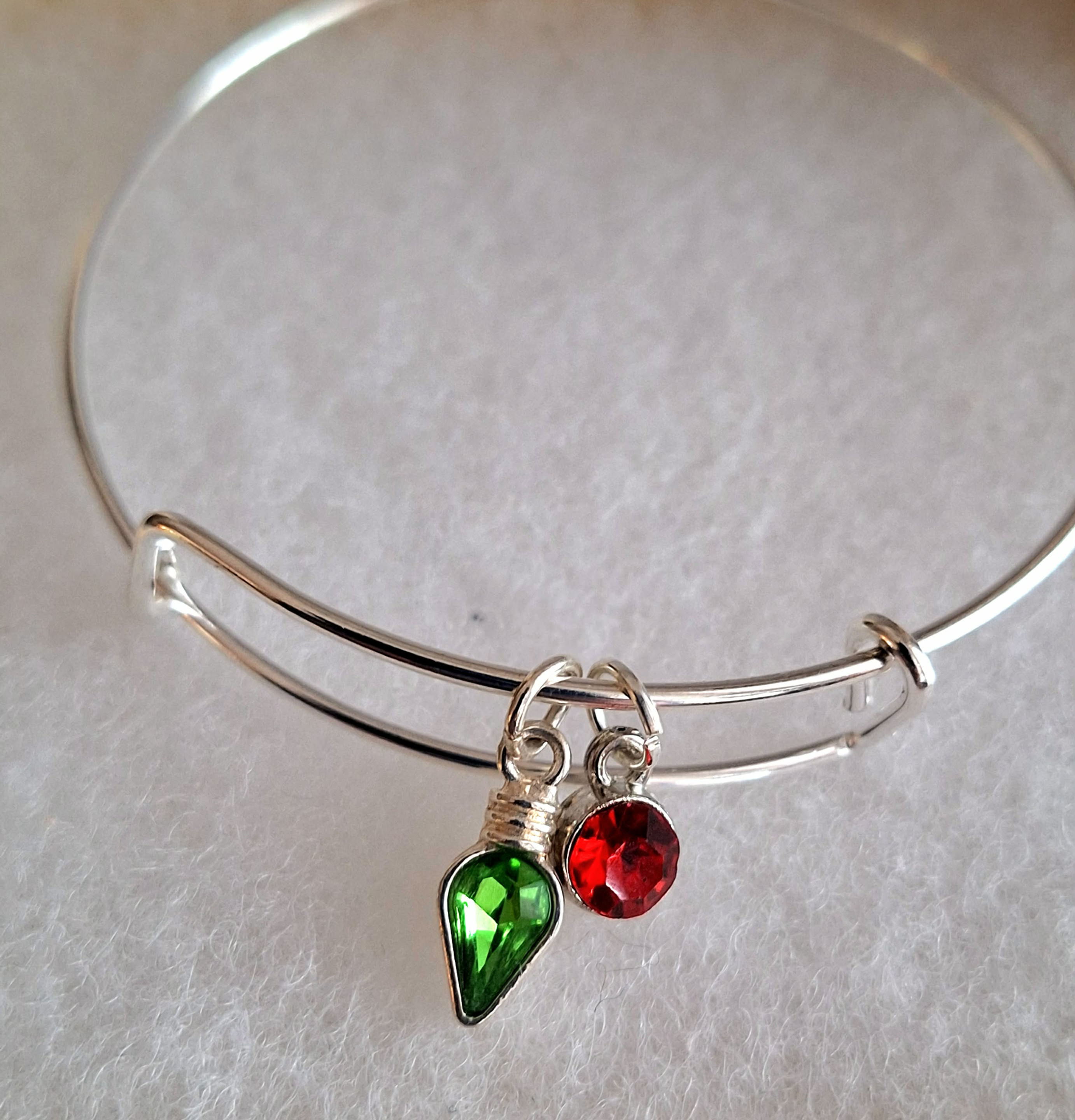 Deck the Halls Charm Bangle Bracelets
