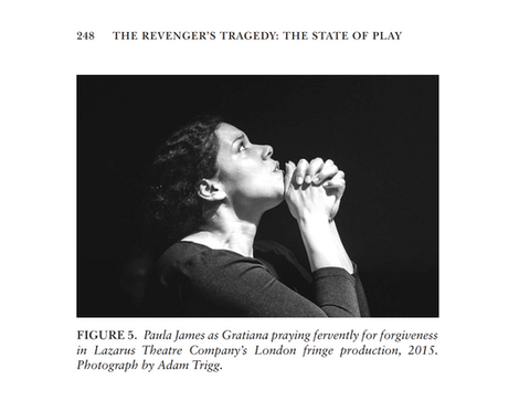 Revenger's tragedy paula james Gavin Harrinton-odedra