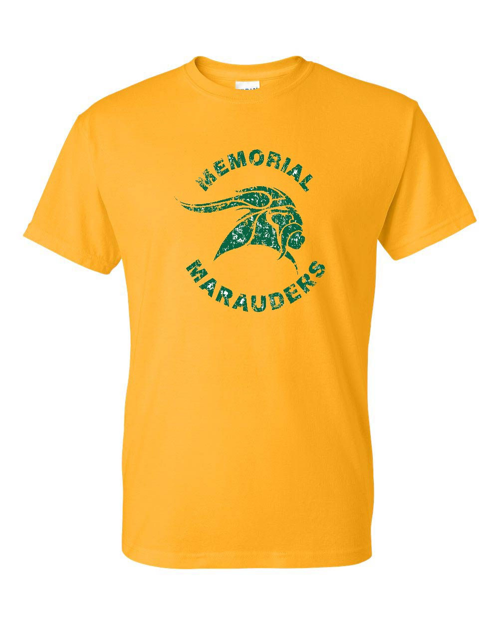 DryBlend Short Sleeve - Distressed Viking Logo