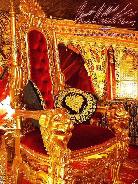 Miniaturbild: Großes Zelt - Luxus Deko Variante