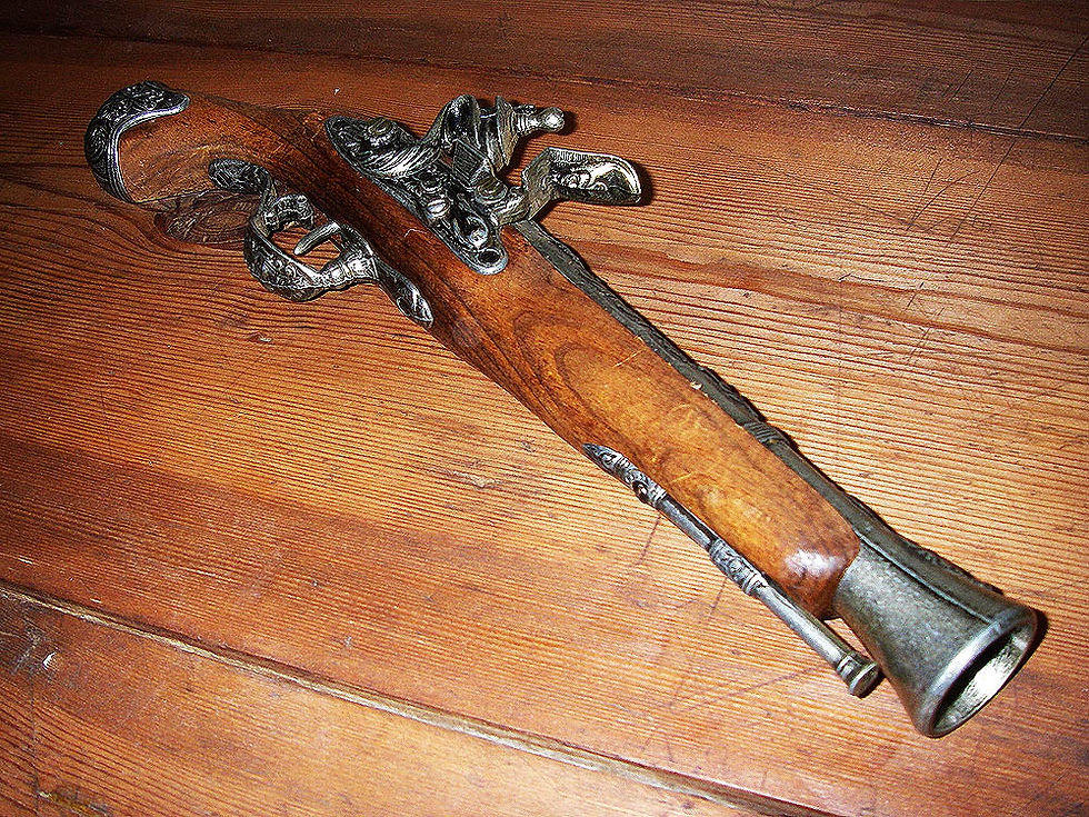 Miniaturbild: Antike Deko Hahnpistole