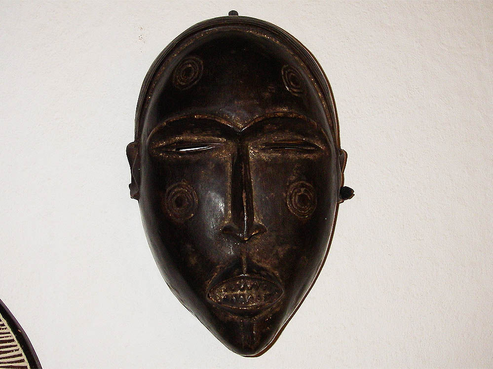 Wandmaske - Original afrikanische Voodoo Ritual Maske