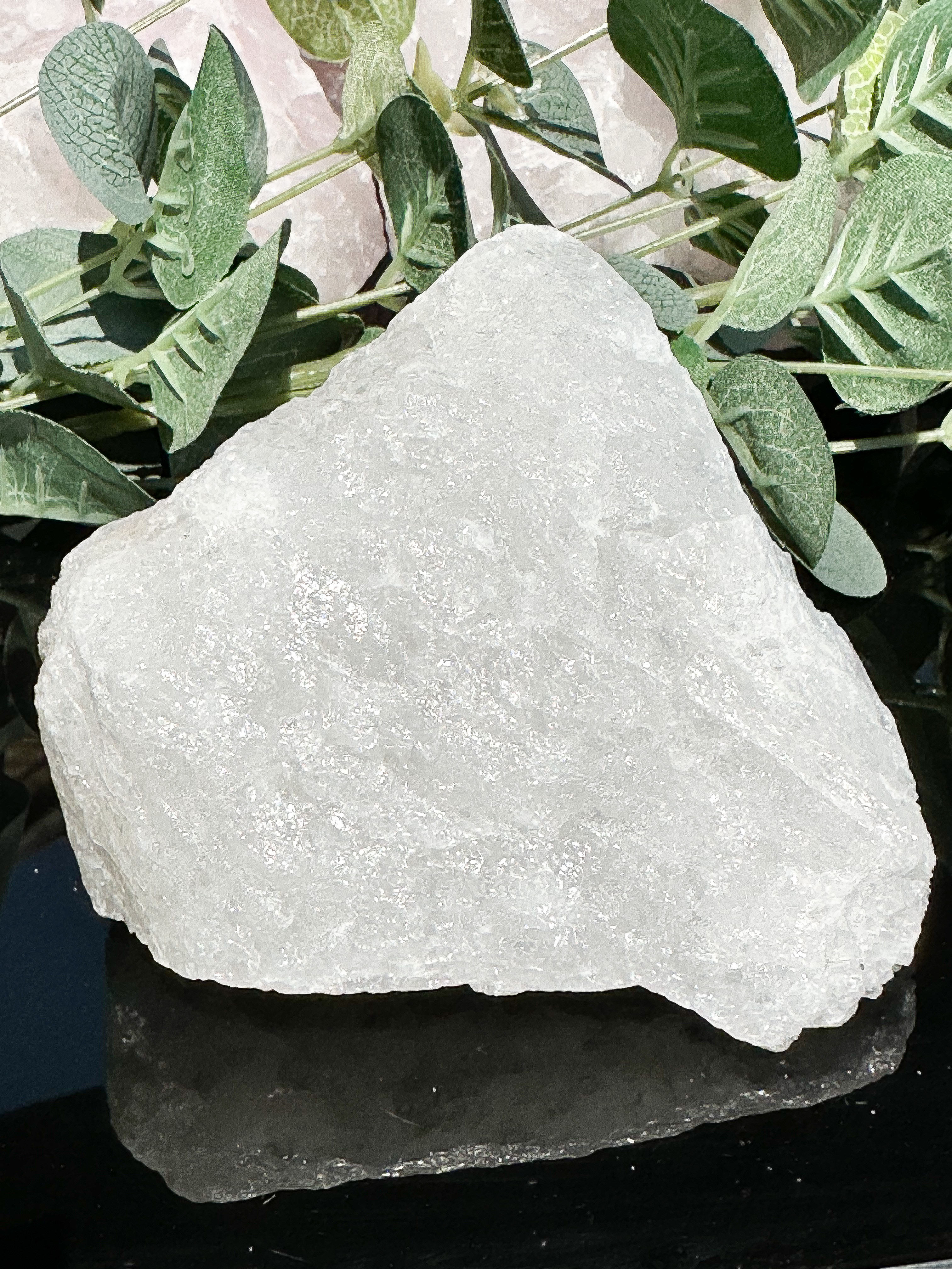 Snow Quartz Statement Piece