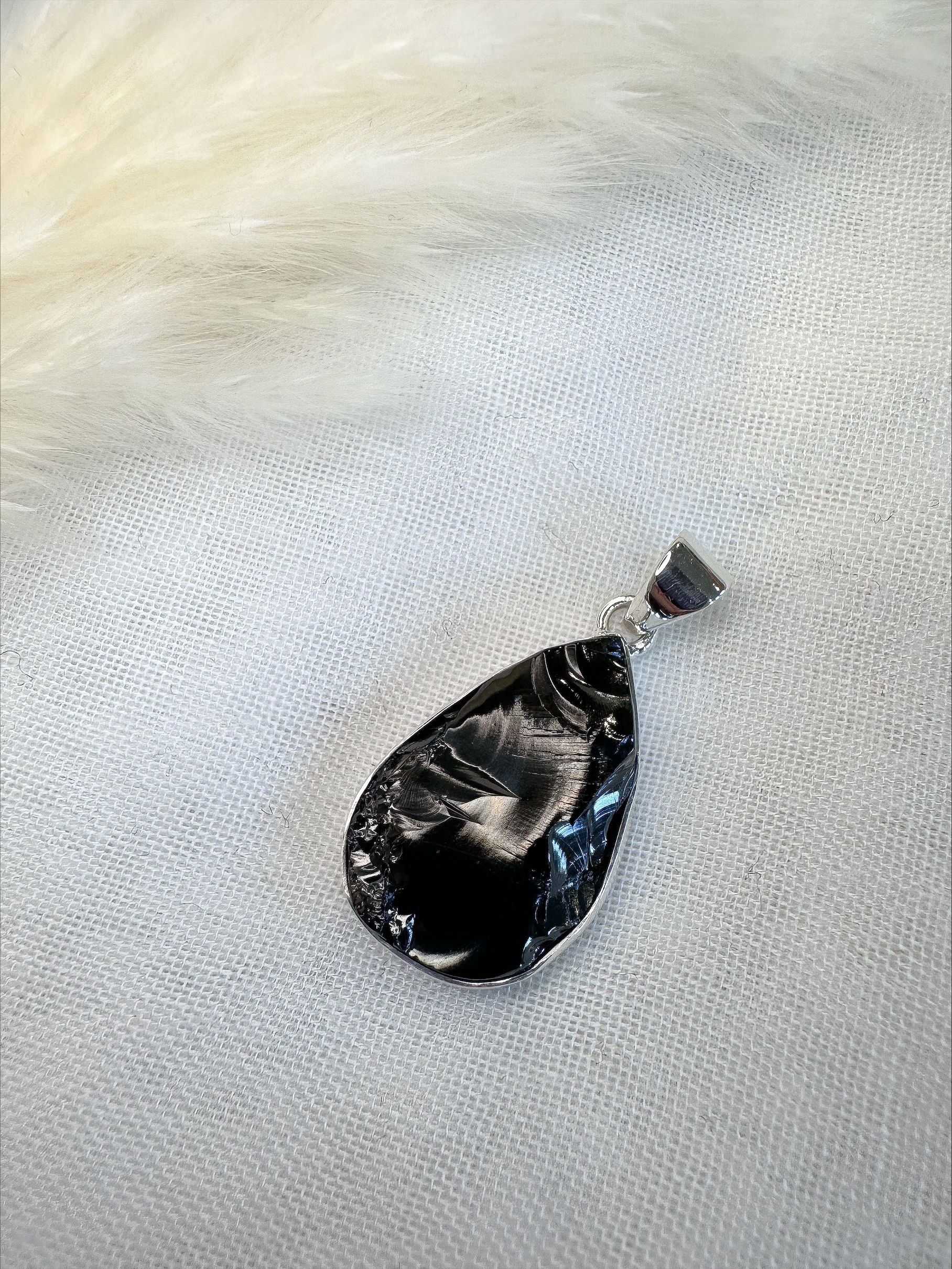 Shungite Pendant 925