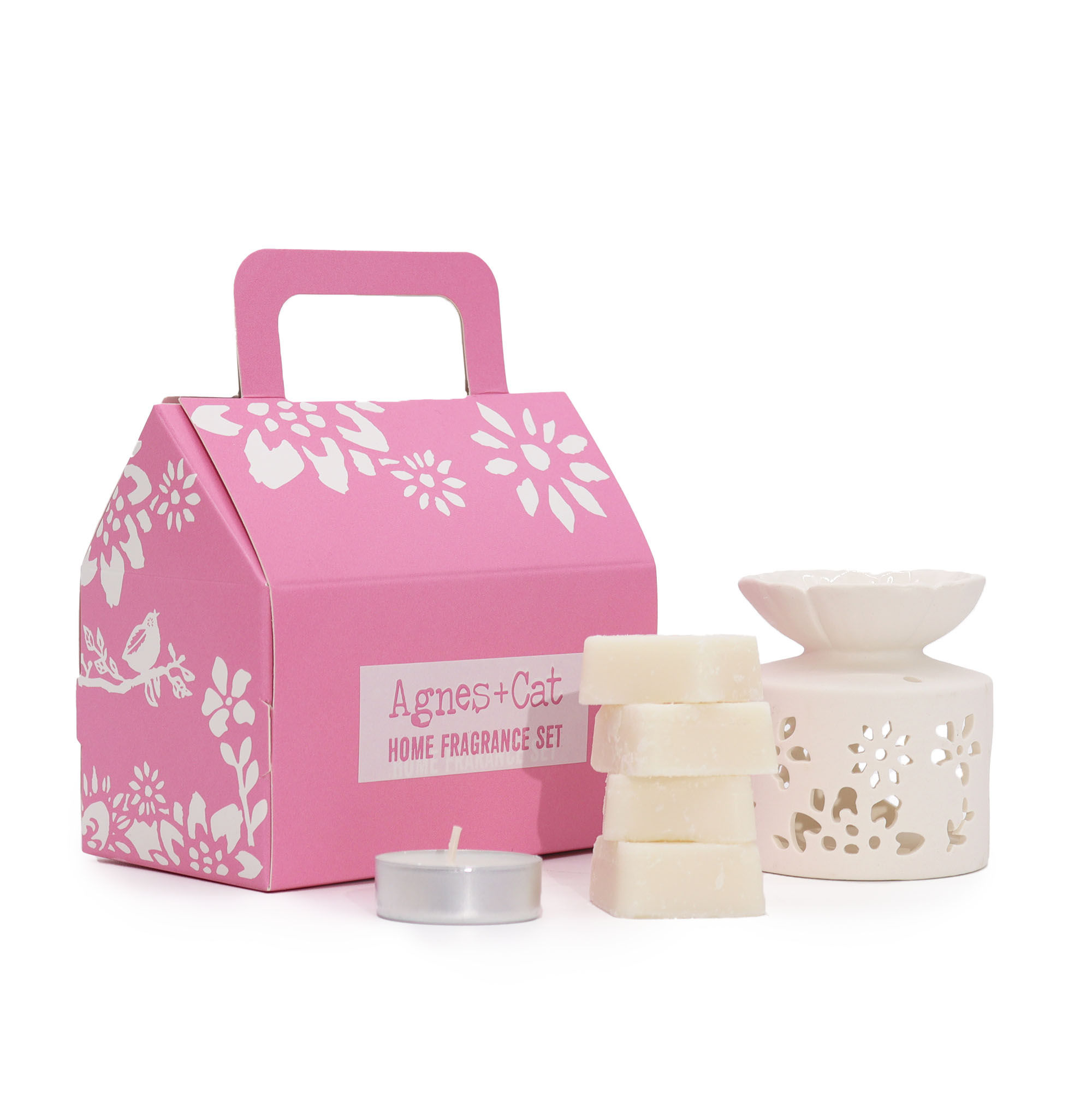 Agnes + Cat Tea and Roses Fragrance Gift Set