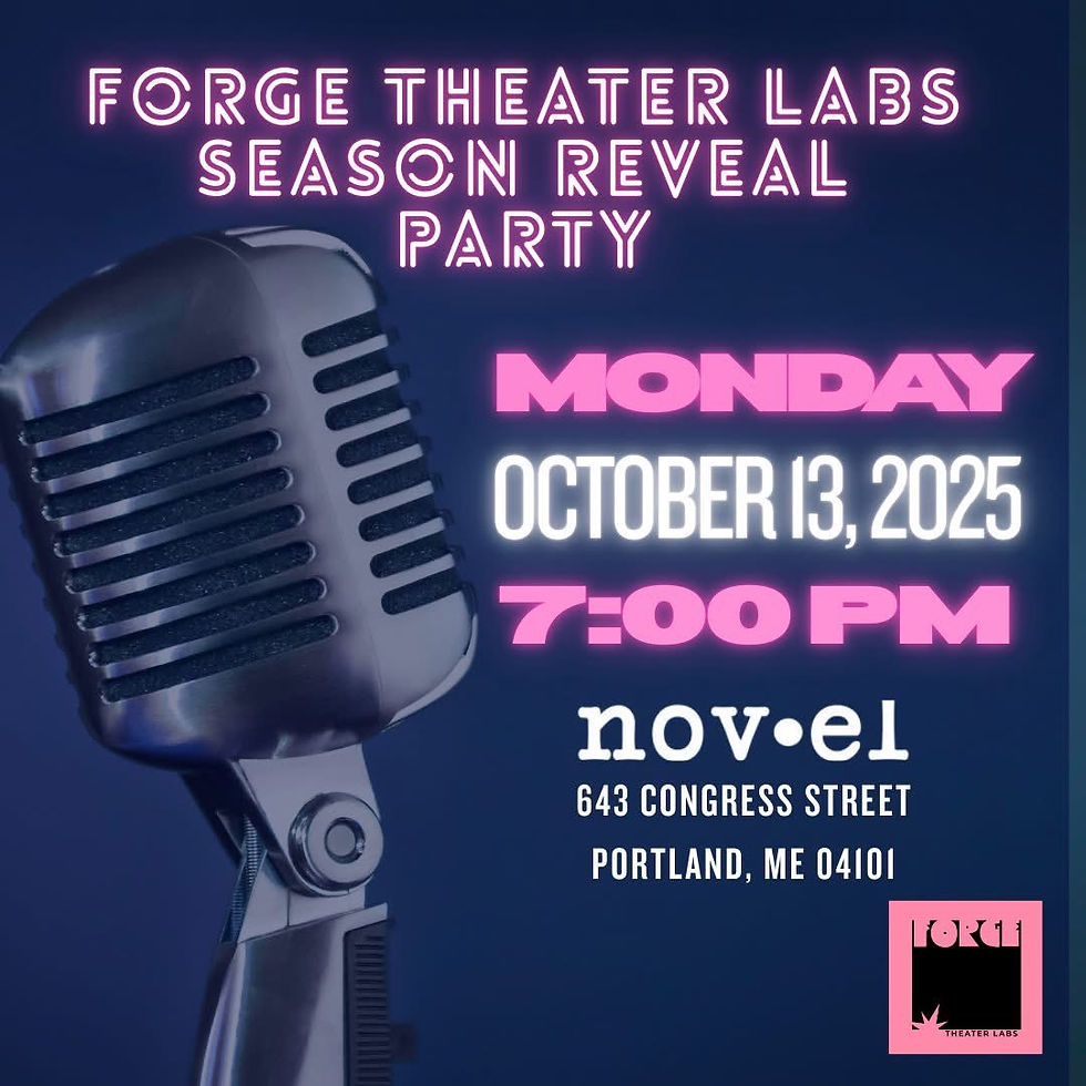 Forge Theatre Labs Season Reveal Party 